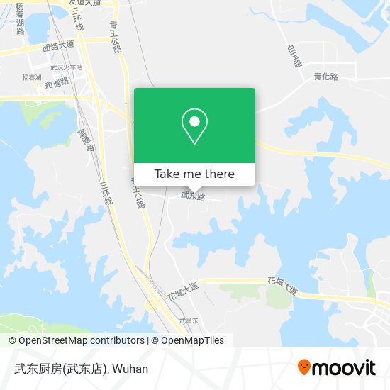 武东厨房(武东店) map