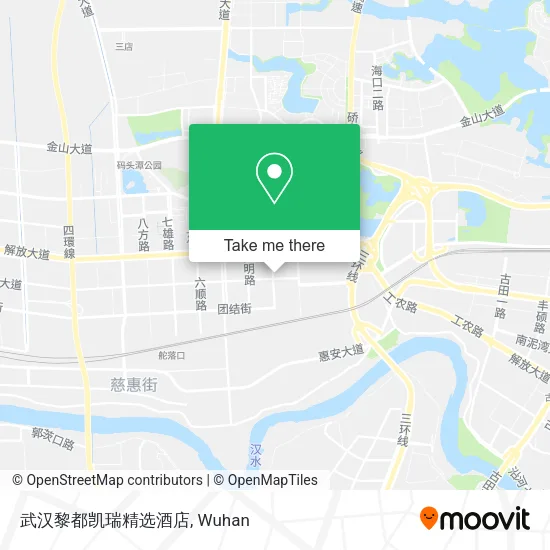 武汉黎都凯瑞精选酒店 map