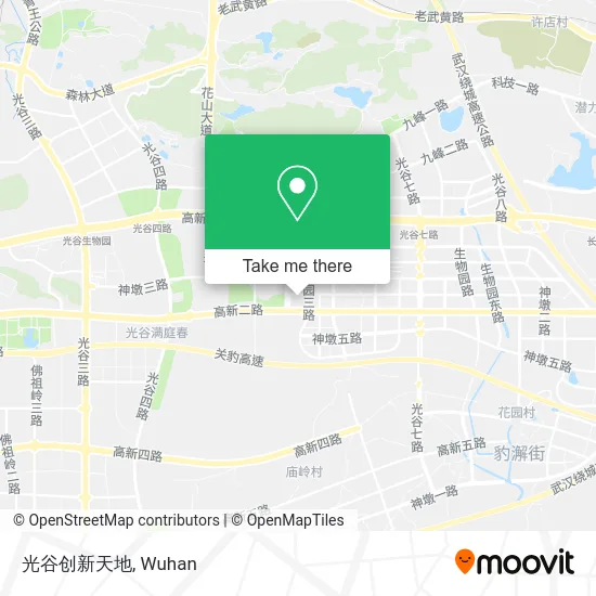 光谷创新天地 map