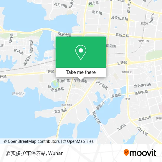 嘉实多护车保养站 map