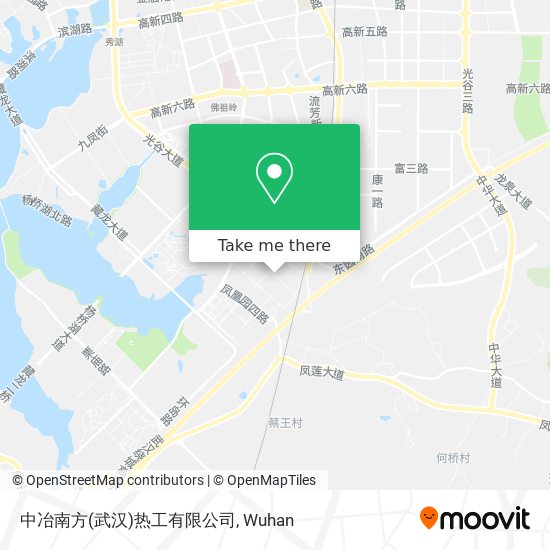 中冶南方(武汉)热工有限公司 map