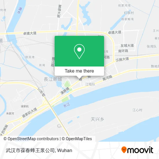 武汉市葆春蜂王浆公司 map