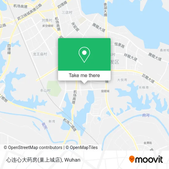 心连心大药房(巢上城店) map