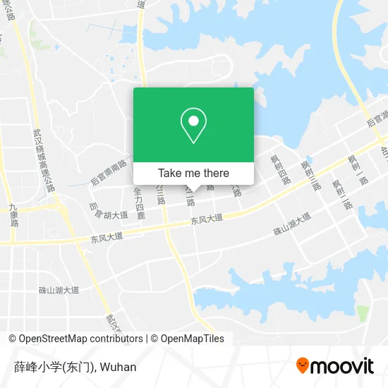 薛峰小学(东门) map