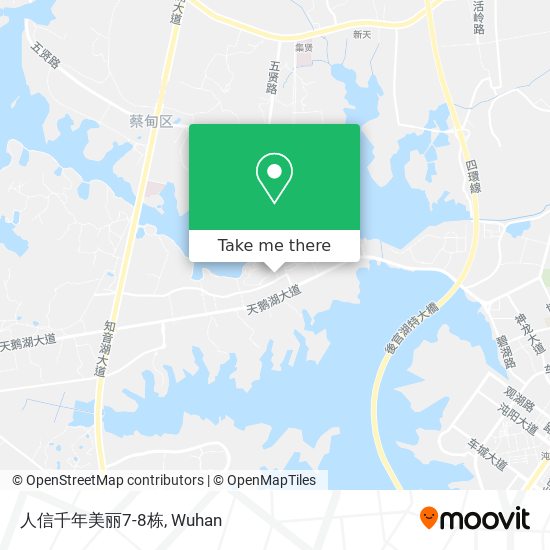 人信千年美丽7-8栋 map
