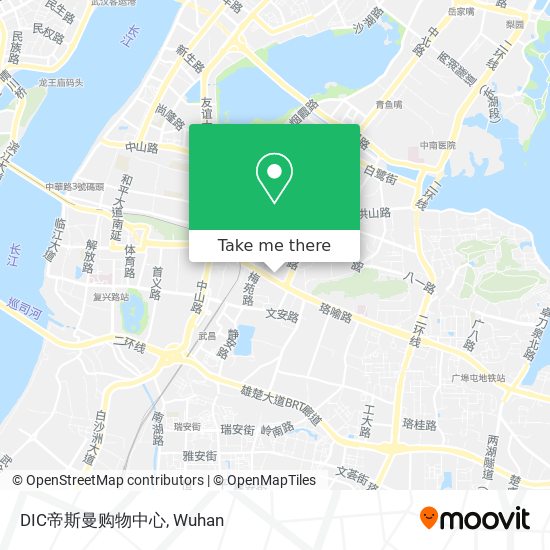 DIC帝斯曼购物中心 map