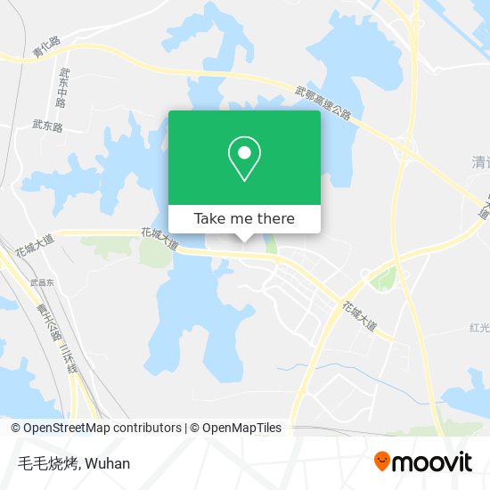 毛毛烧烤 map