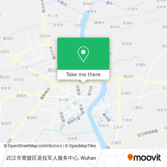 武汉市黄陂区退役军人服务中心 map