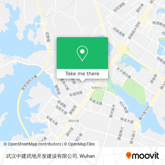 武汉中建武地开发建设有限公司 map