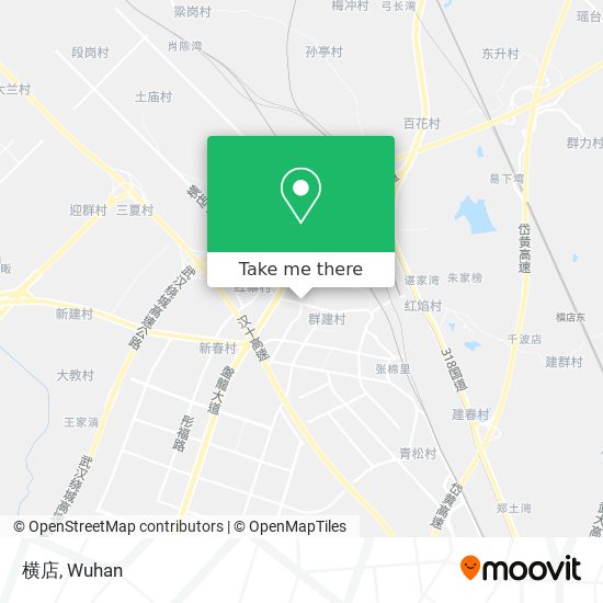 横店 map