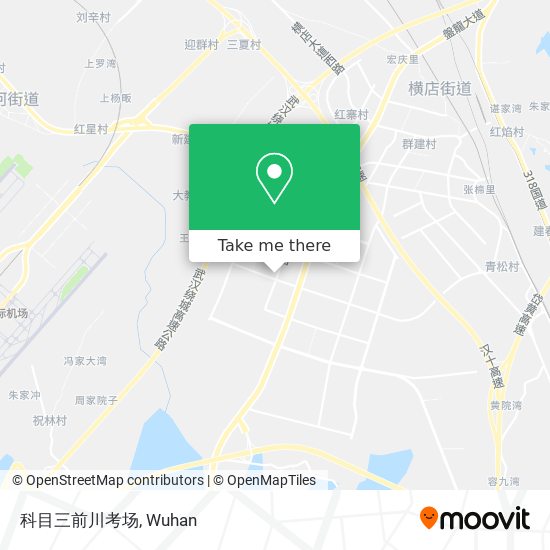 科目三前川考场 map