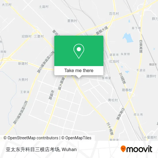 亚太东升科目三横店考场 map