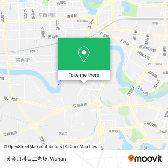 黄金口科目二考场 map