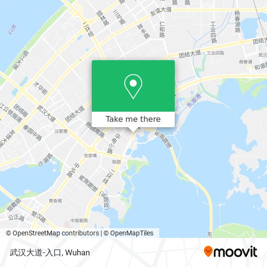 武汉大道-入口 map