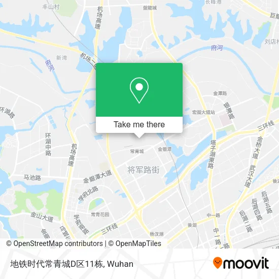 地铁时代常青城D区11栋 map