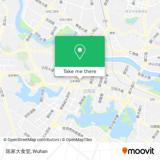 陈家大食堂 map