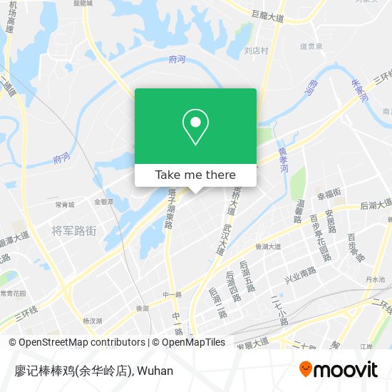 廖记棒棒鸡(余华岭店) map