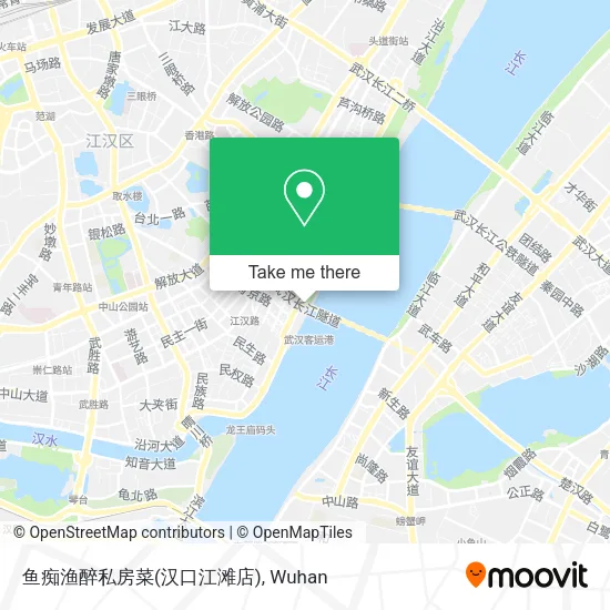 鱼痴渔醉私房菜(汉口江滩店) map