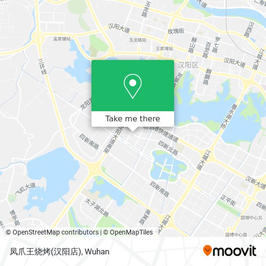 凤爪王烧烤(汉阳店) map