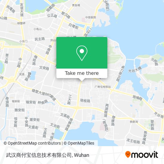 武汉商付宝信息技术有限公司 map