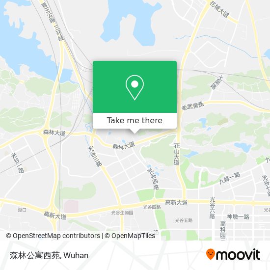 森林公寓西苑 map