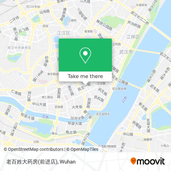 老百姓大药房(前进店) map