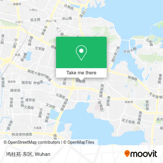 鸿桂苑-东区 map