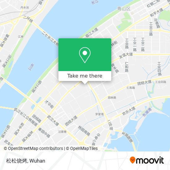 松松烧烤 map