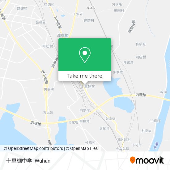 十里棚中学 map