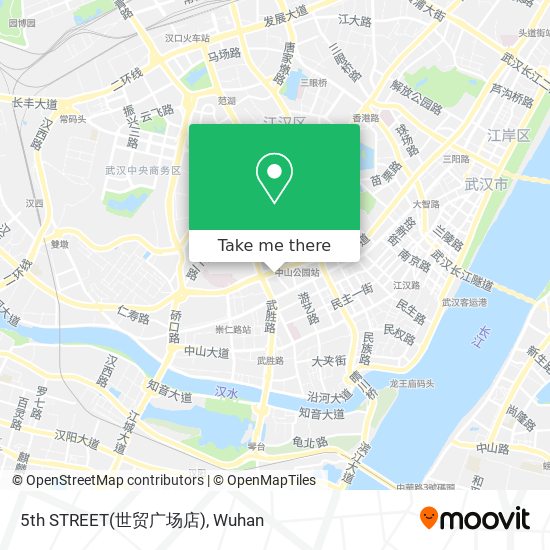 5th STREET(世贸广场店) map