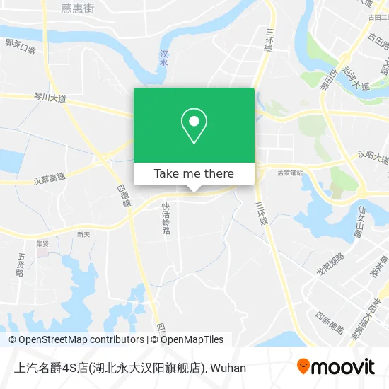 上汽名爵4S店(湖北永大汉阳旗舰店) map