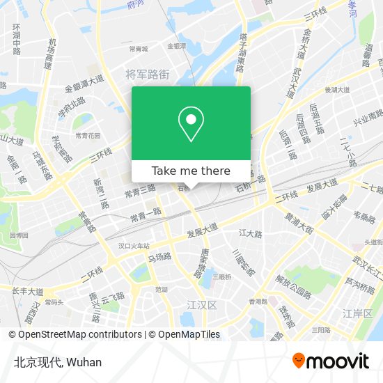 北京现代 map