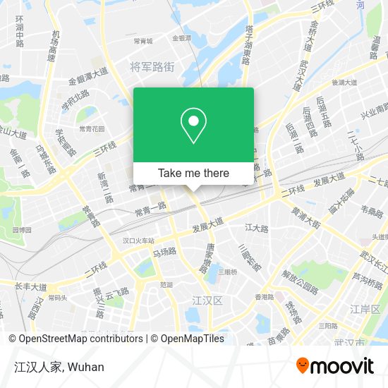 江汉人家 map