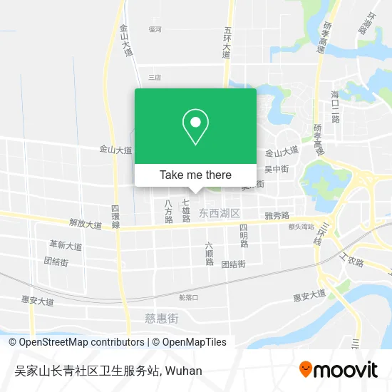 吴家山长青社区卫生服务站 map