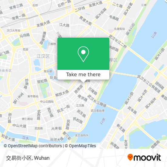 交易街小区 map