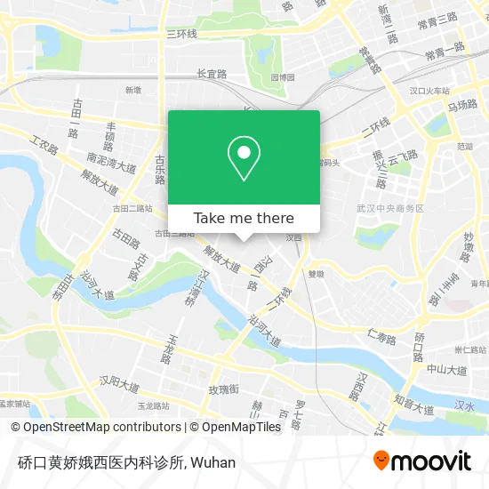 硚口黄娇娥西医内科诊所 map