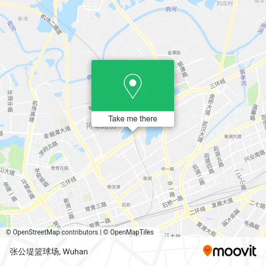 张公堤篮球场 map