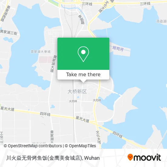 川火焱无骨烤鱼饭(金鹰美食城店) map