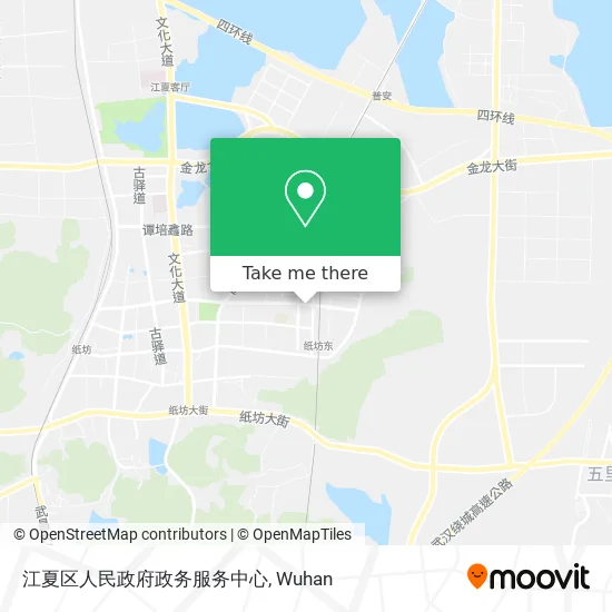 江夏区人民政府政务服务中心 map
