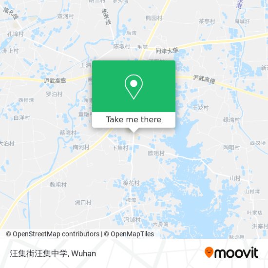 汪集街汪集中学 map