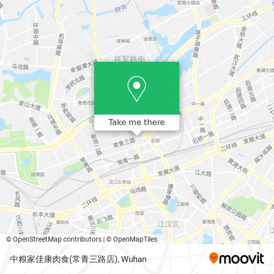 中粮家佳康肉食(常青三路店) map