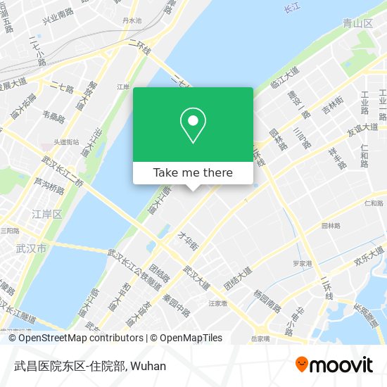 武昌医院东区-住院部 map