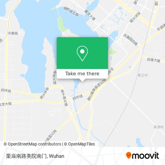 栗庙南路美院南门 map