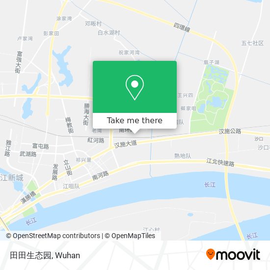 田田生态园 map