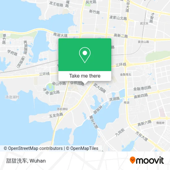 甜甜洗车 map