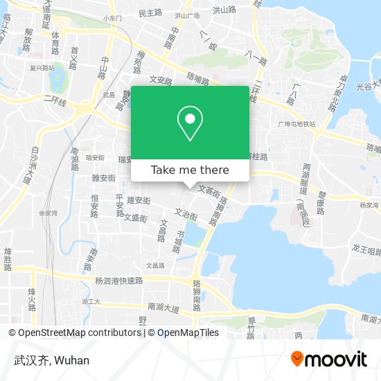 武汉齐 map