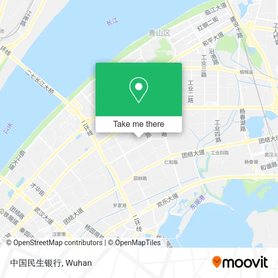 中国民生银行 map