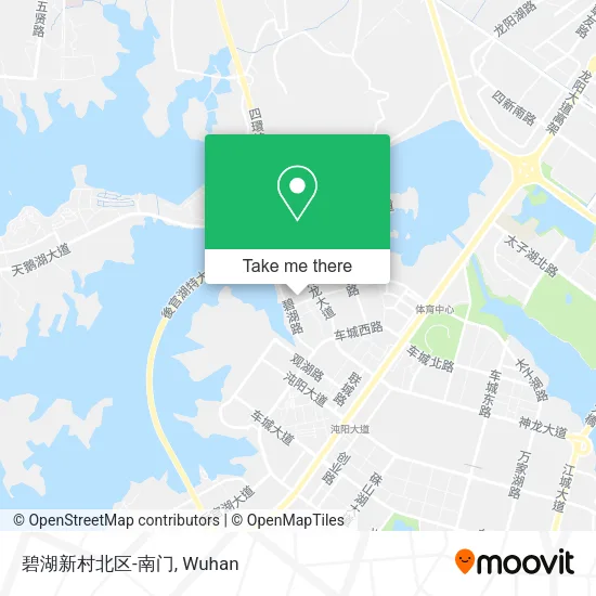 碧湖新村北区-南门 map