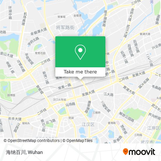 海纳百川 map