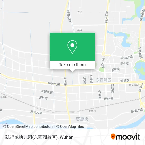 凯得威幼儿园(东西湖校区) map